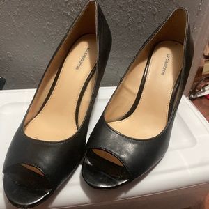 Black Liz Claiborne Wedge (sz 8)
